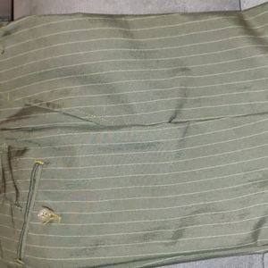 SEAN JOHN brown pen stripe 2 piece suit Size 10